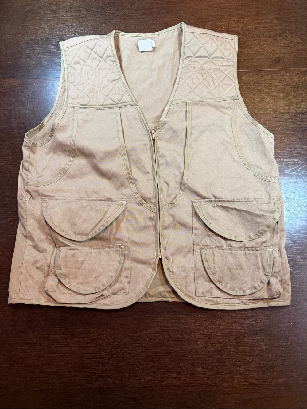Ozark Trail Tan Multi-Pocket Upland Hunting Vest